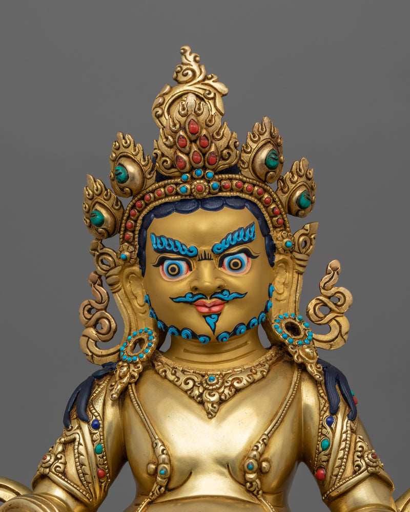 Himalayan Wealth Deity Dzambhala Statue | Symbol of Prosperity