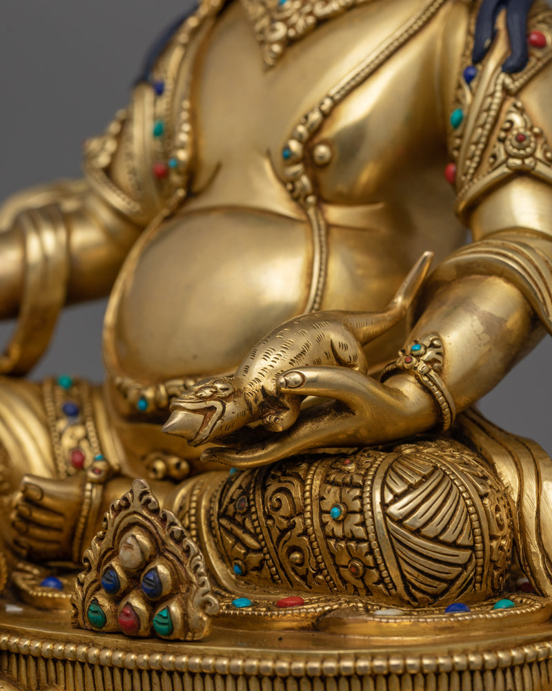 Himalayan Wealth Deity Dzambhala Statue | Symbol of Prosperity