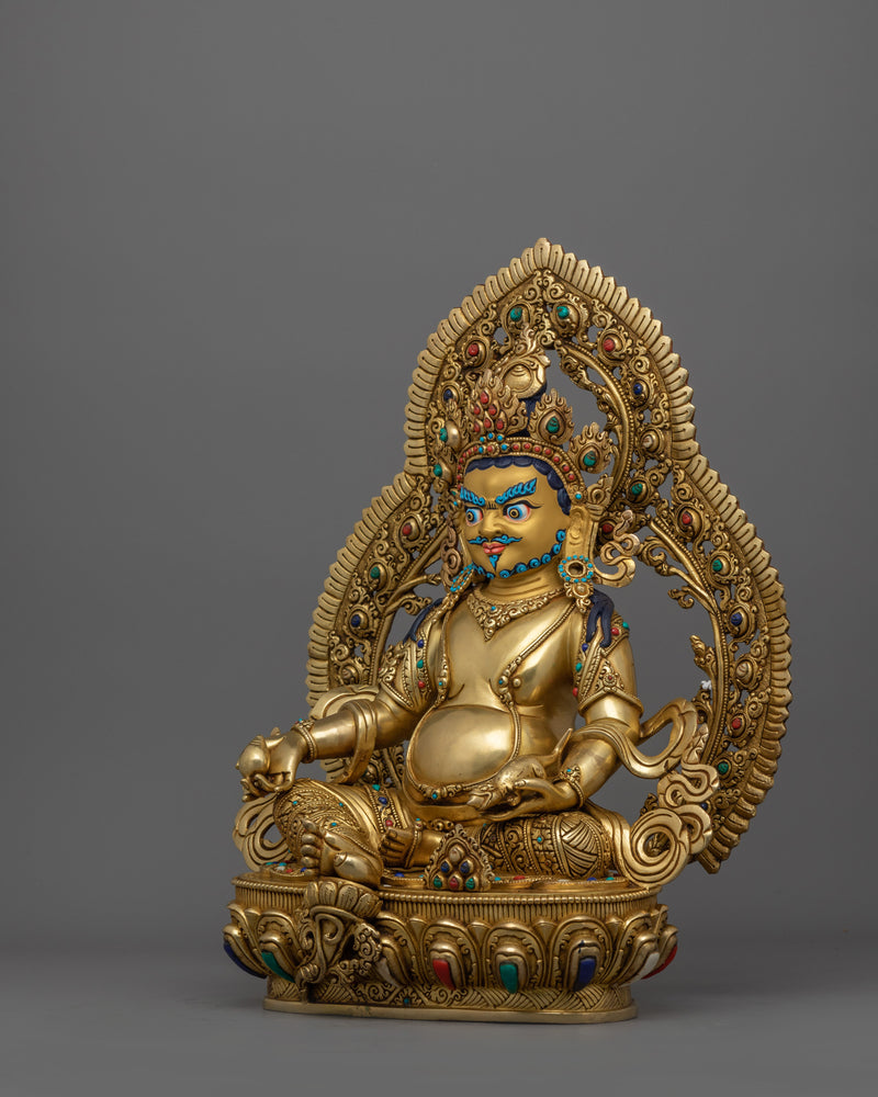 Himalayan Wealth Deity Dzambhala Statue | Symbol of Prosperity