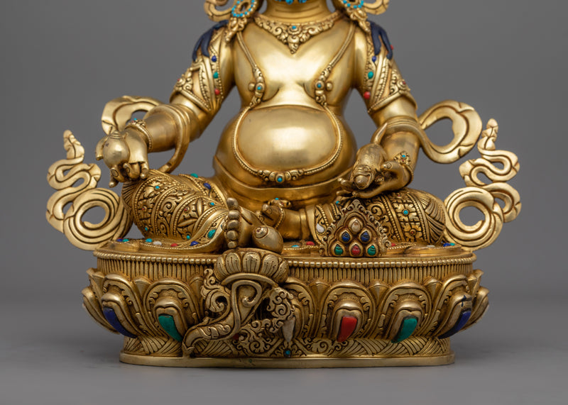 Himalayan Wealth Deity Dzambhala Statue | Symbol of Prosperity