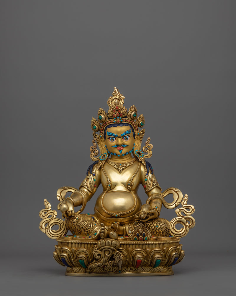 Himalayan Wealth Deity Dzambhala Statue | Symbol of Prosperity