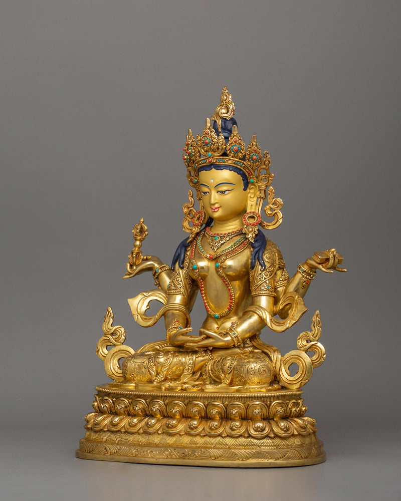 Handmade Prajnaparamita Figurine | Goddess of Wisdom, Perfection and Enlightenment