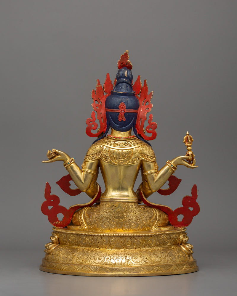 Handmade Prajnaparamita Figurine | Goddess of Wisdom, Perfection and Enlightenment