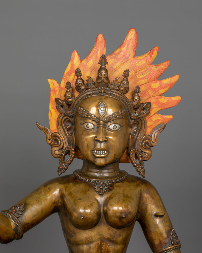 Tibetan Vajra Nairatmya Figurine | The Fierce Mother of Wisdom