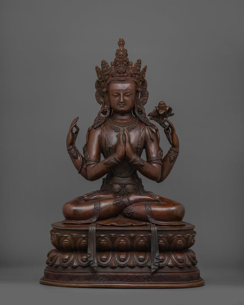 4-armed-chenrezig-buddha