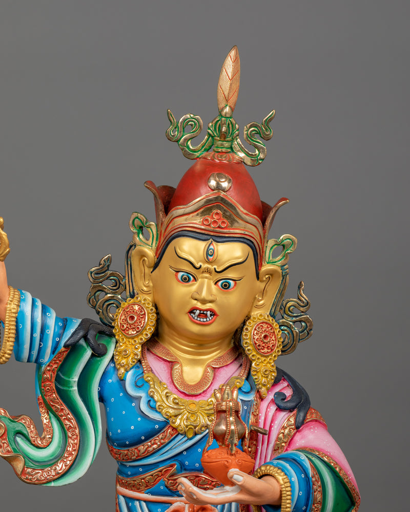 Tantric Guru Padmasambhava Figurine | Buddha of Transformation and Spiritual Power