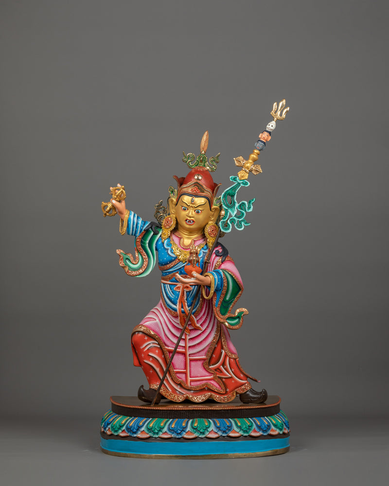 Tantric Guru Padmasambhava Figurine | Buddha of Transformation and Spiritual Power