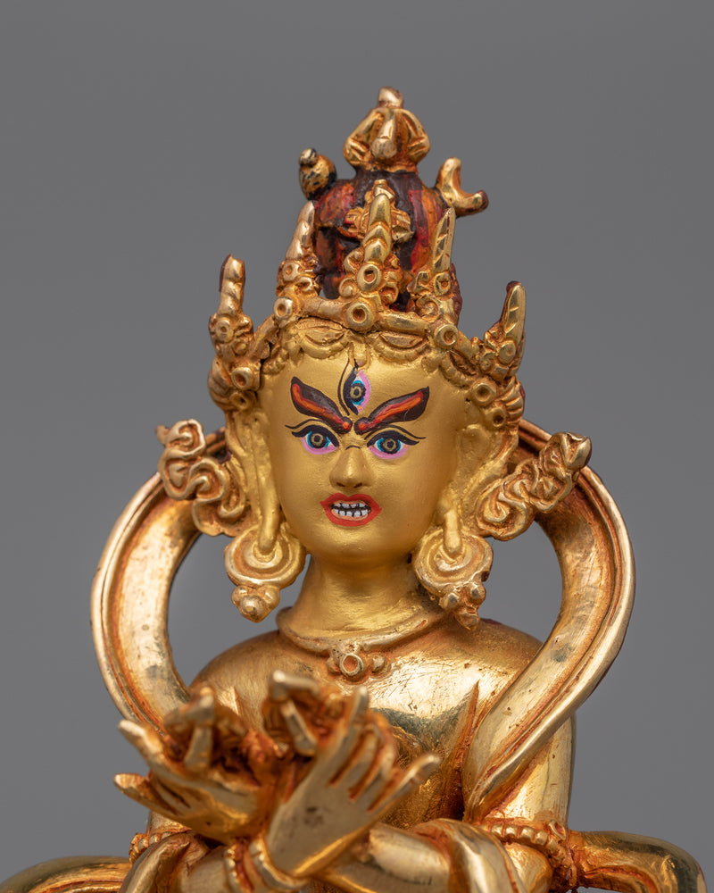 Tibetan Chakrasamvara Deity Figurine | Symbol of Union, Wisdom and Spiritual Power