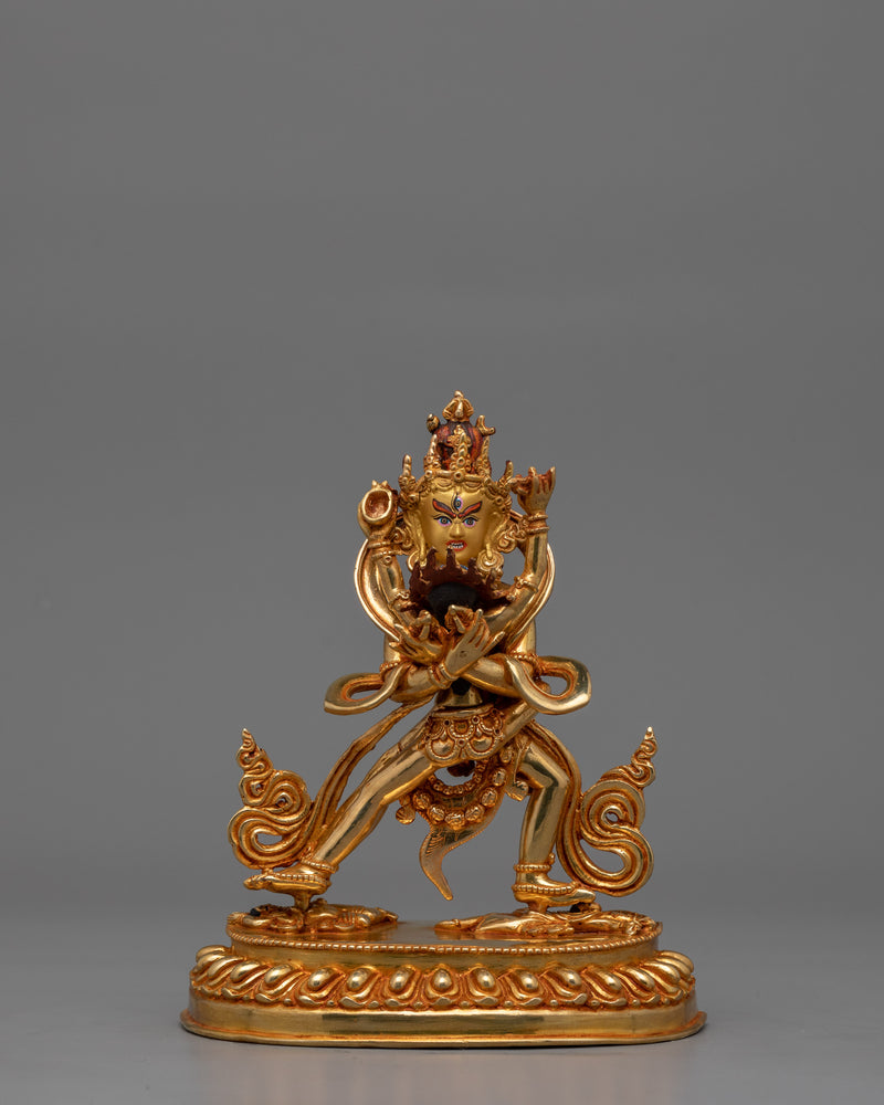 Tibetan Chakrasamvara Deity Figurine | Symbol of Union, Wisdom and Spiritual Power