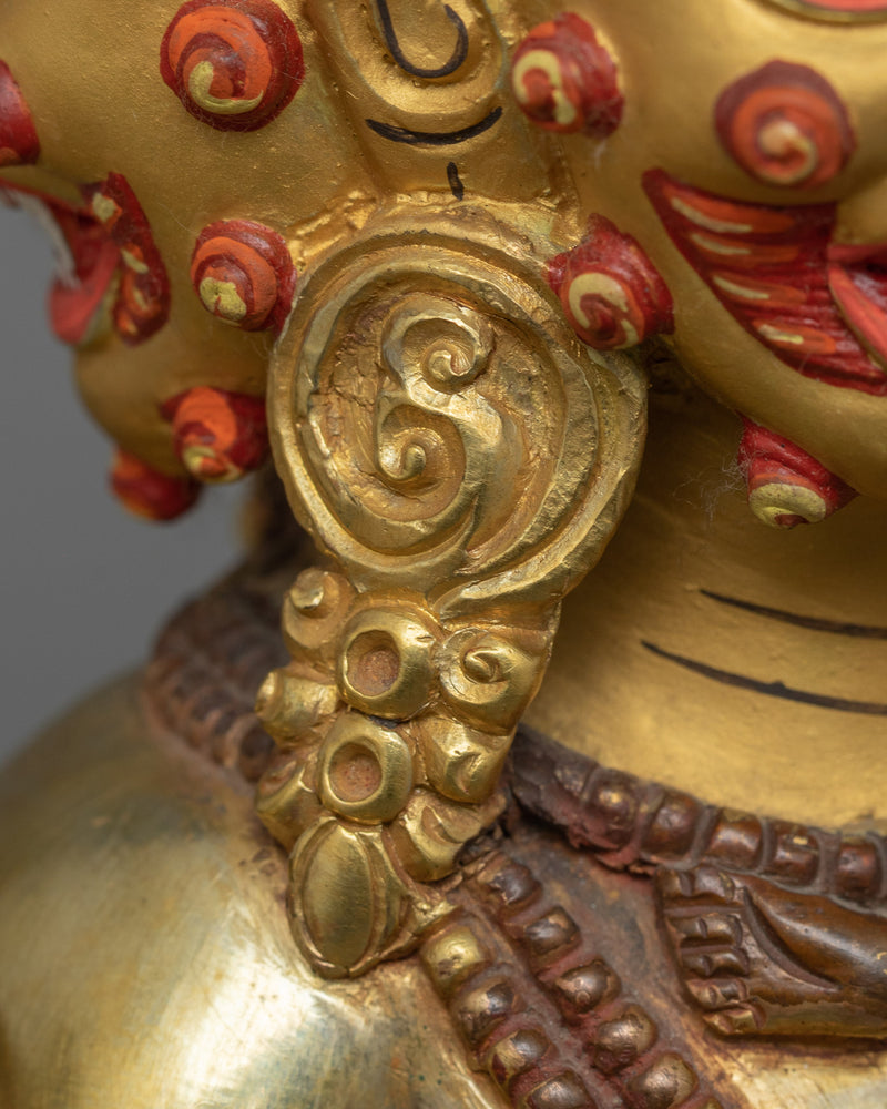 Handmade Dharmapala Statue | Protector of Dharma, Spiritual Power, Guardian of Wisdom