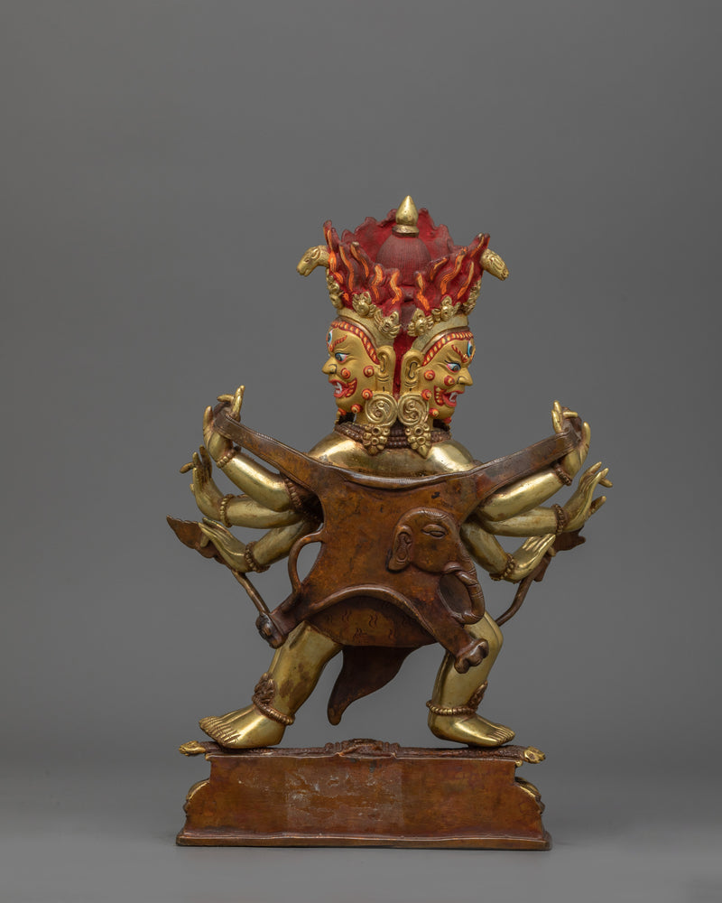 Handmade Dharmapala Statue | Protector of Dharma, Spiritual Power, Guardian of Wisdom