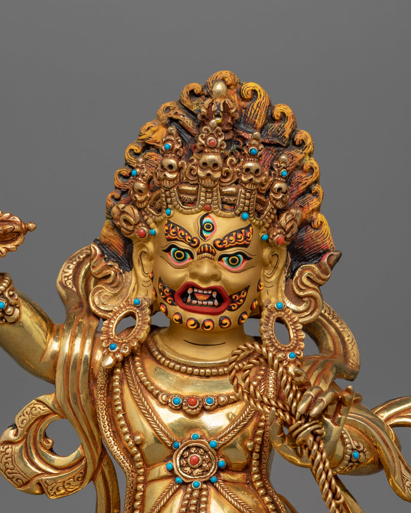 Wrathful Deity Vajrapani Statue | Symbol of Protection