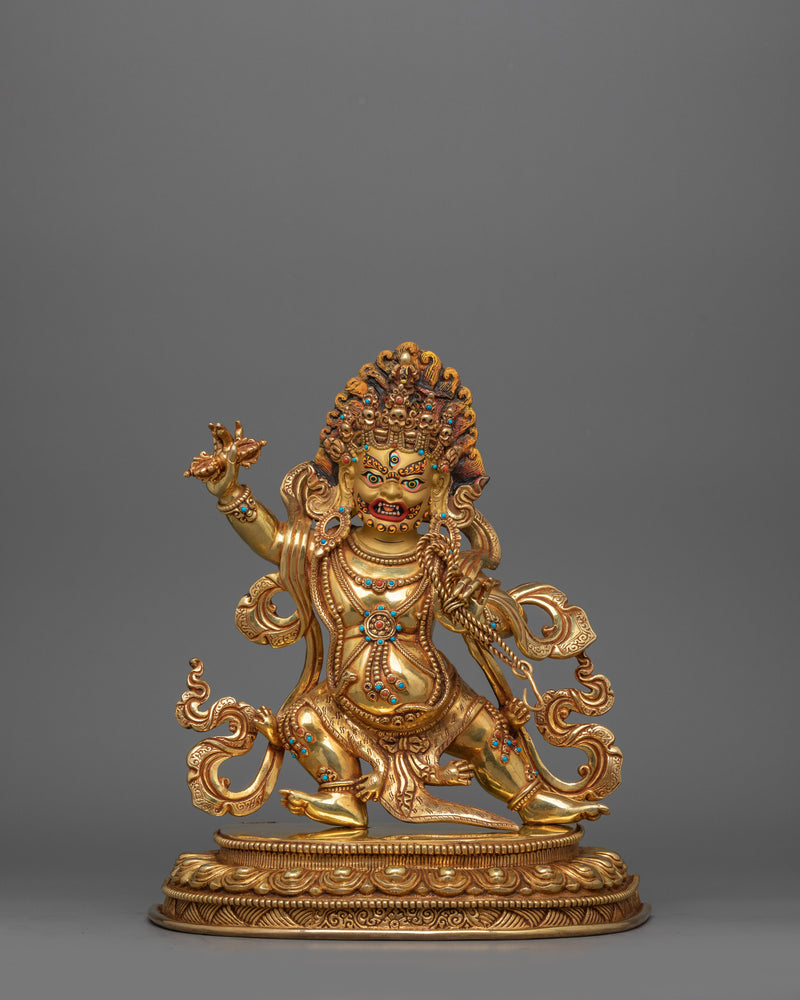 Wrathful Deity Vajrapani Statue | Symbol of Protection