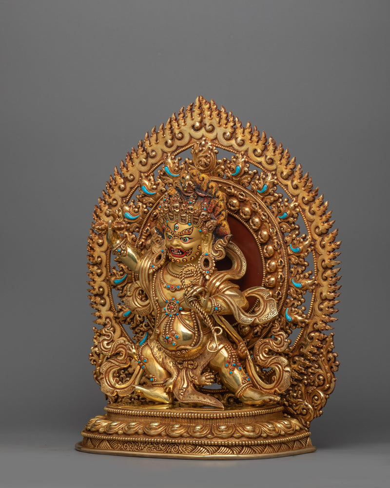 Wrathful Deity Vajrapani Statue | Symbol of Protection