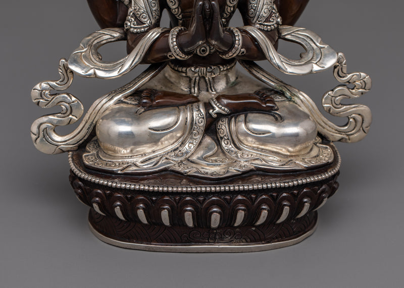 Chenrezig Tibetan Bodhisattva Statue | Buddhist Deity of Boundless Compassion