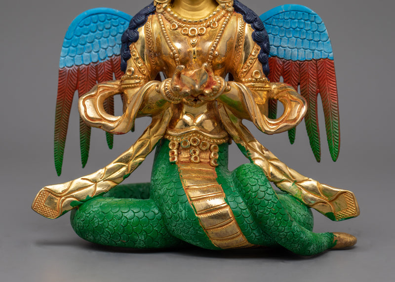 Handmade Naga Kanya Figurine | Depiction of Half-Human