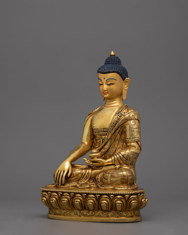 Handcrafted Shakyamuni Buddha "Prince of Lumbini" Statue | Traditional Artwork