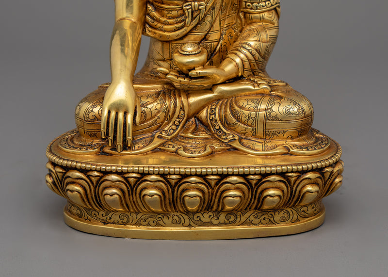 Handcrafted Shakyamuni Buddha "Prince of Lumbini" Statue | Traditional Artwork