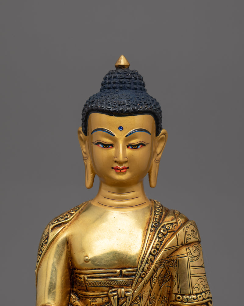 Handcrafted Shakyamuni Buddha "Prince of Lumbini" Statue | Traditional Artwork