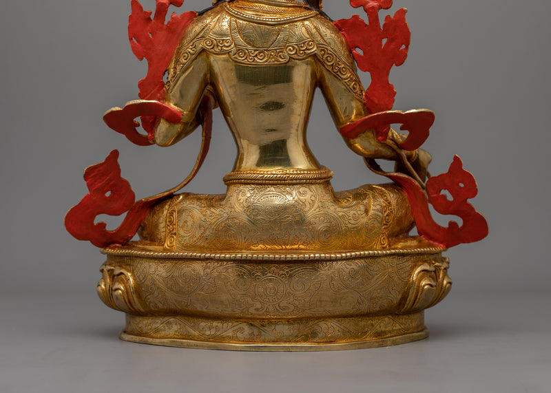 Female Goddess Green Tara  Statue | The Buddha of Compassion