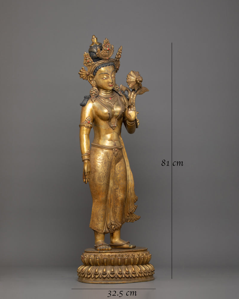 Standing Green Tara