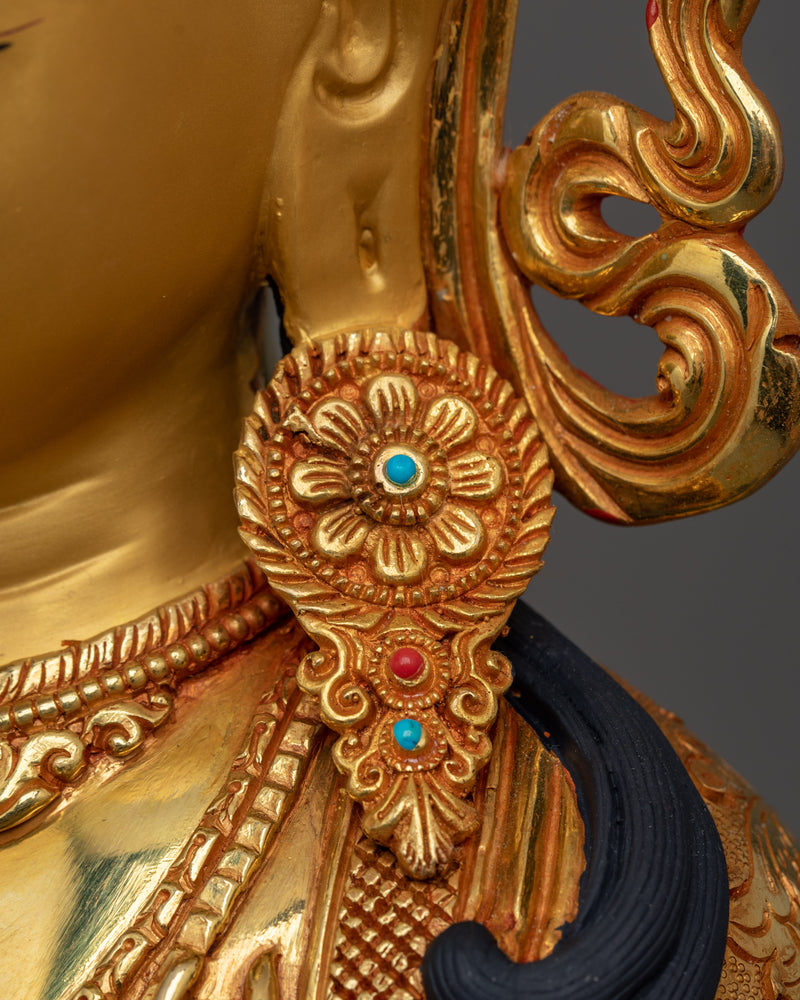 Beautiful Four Armed Chenrezig Statue | Bodhisattva Avalokiteshvara Deity