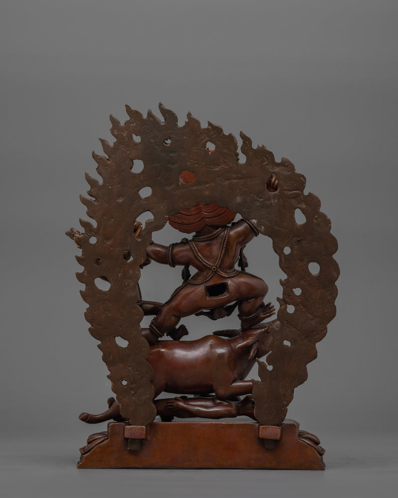 Tantric Deity Yama Dharmaraja Statue | Protector of Wisdom