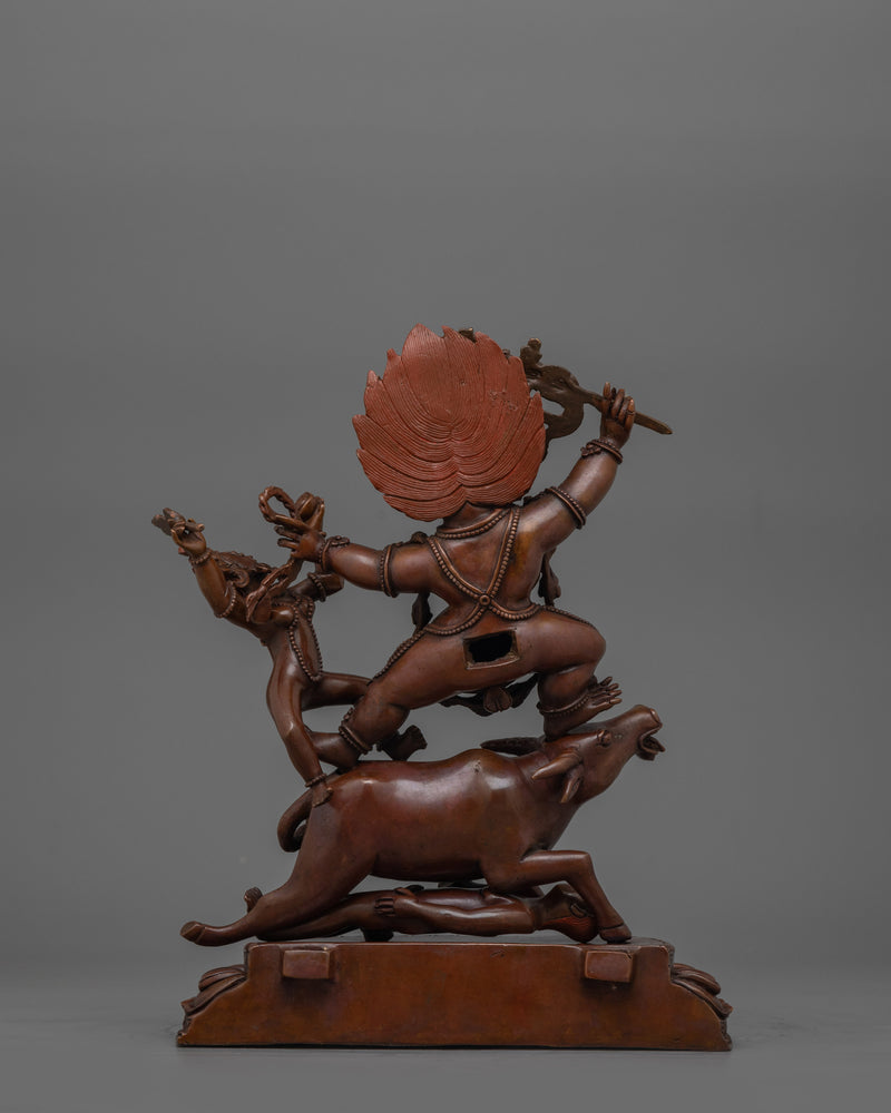 Tantric Deity Yama Dharmaraja Statue | Protector of Wisdom