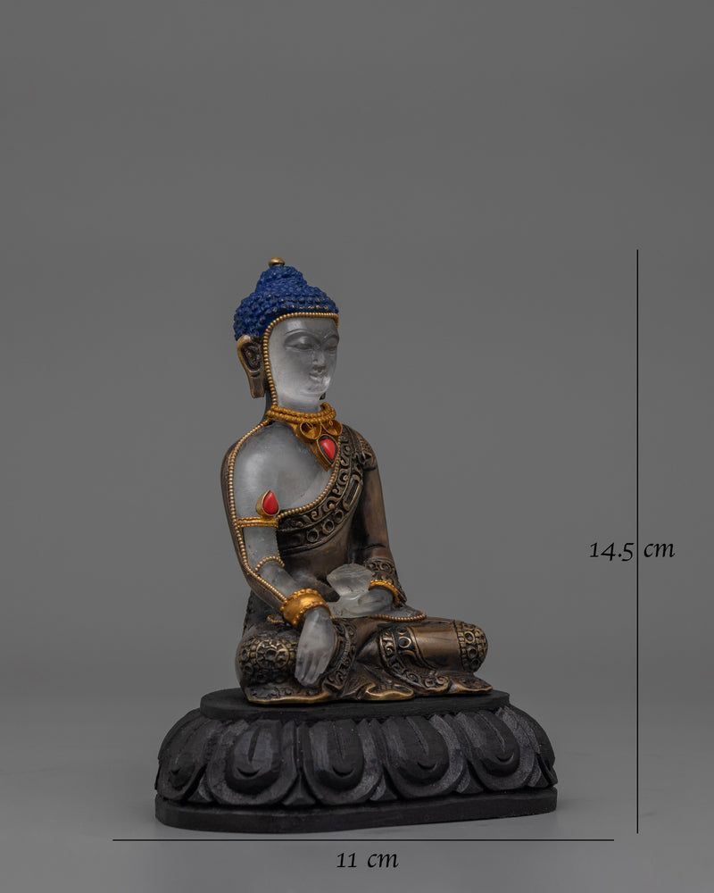 Handmade Tibetan Buddha Shakyamuni Sculpture