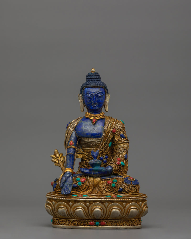 Healing Buddha Bhaisajyaguru Sculpture | Medicine Buddha Statue