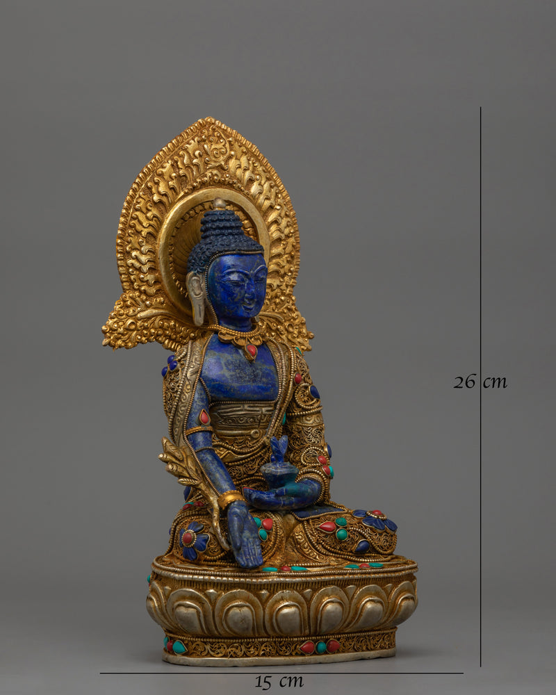 Healing Buddha Bhaisajyaguru Sculpture