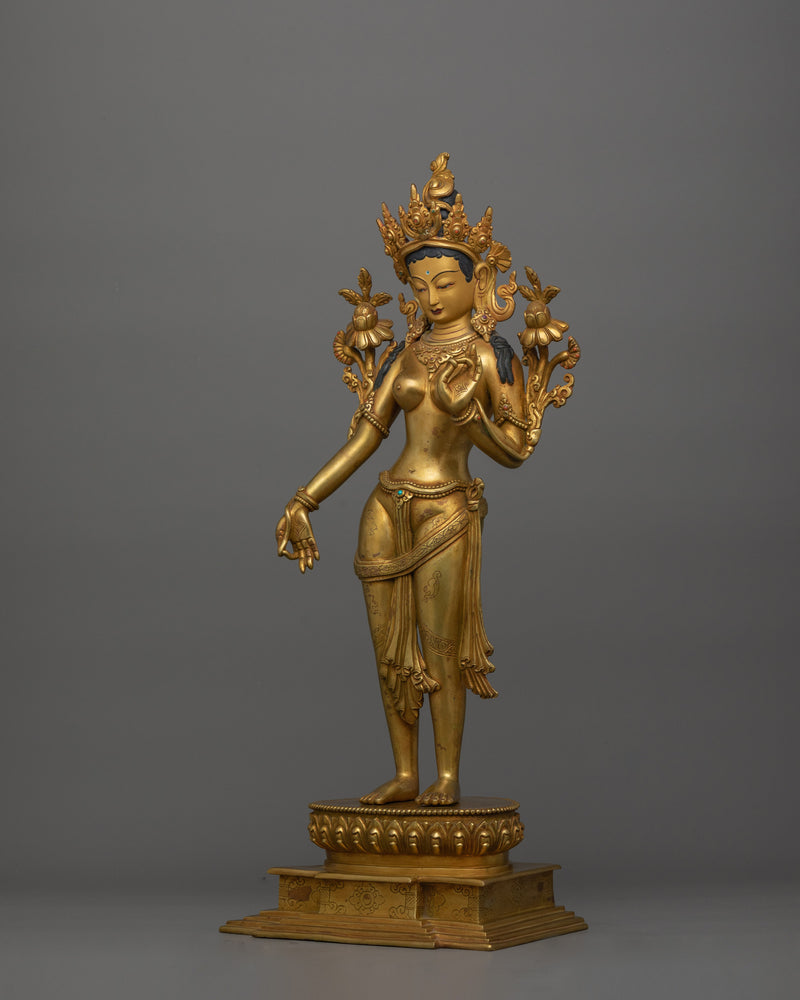 Standing Green Tara