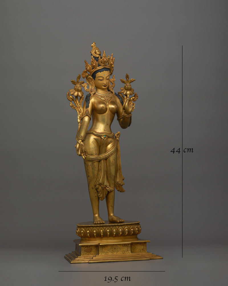 Standing Green Tara