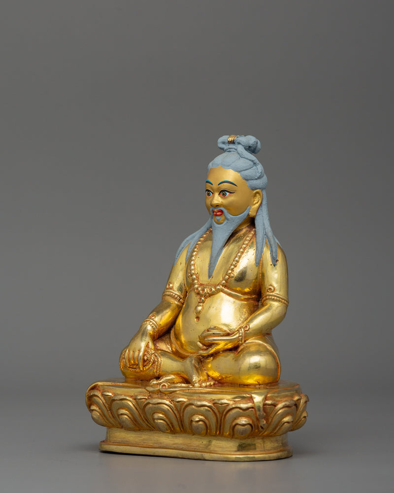 Himalayan Figurine of Buddhist Master | A Journey to Enlightenment