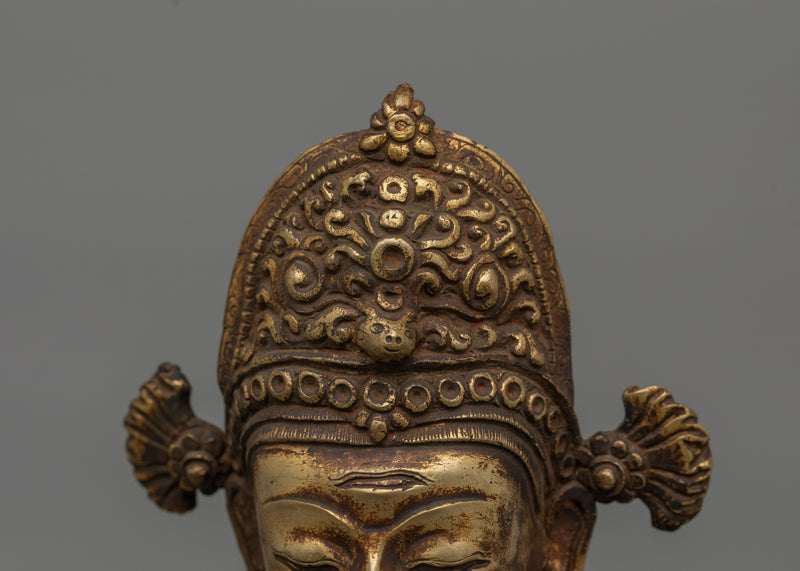 Handmade Sculpture of God of Lightning Indra | Deity of Power, Protection and Prosperity