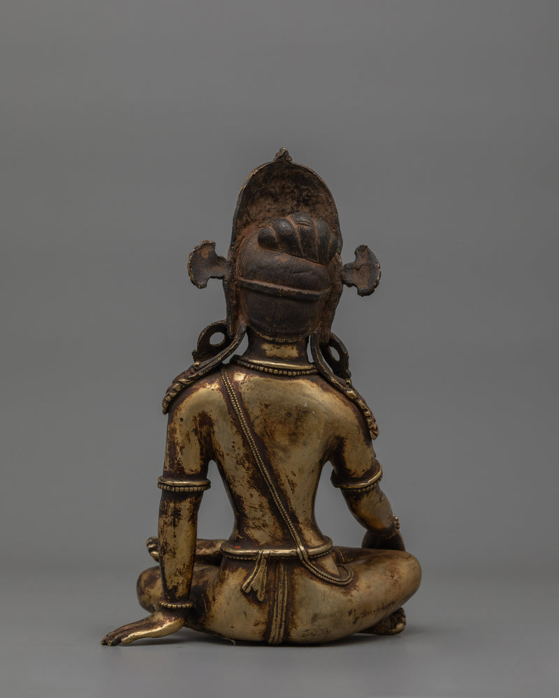 Handmade Sculpture of God of Lightning Indra | Deity of Power, Protection and Prosperity