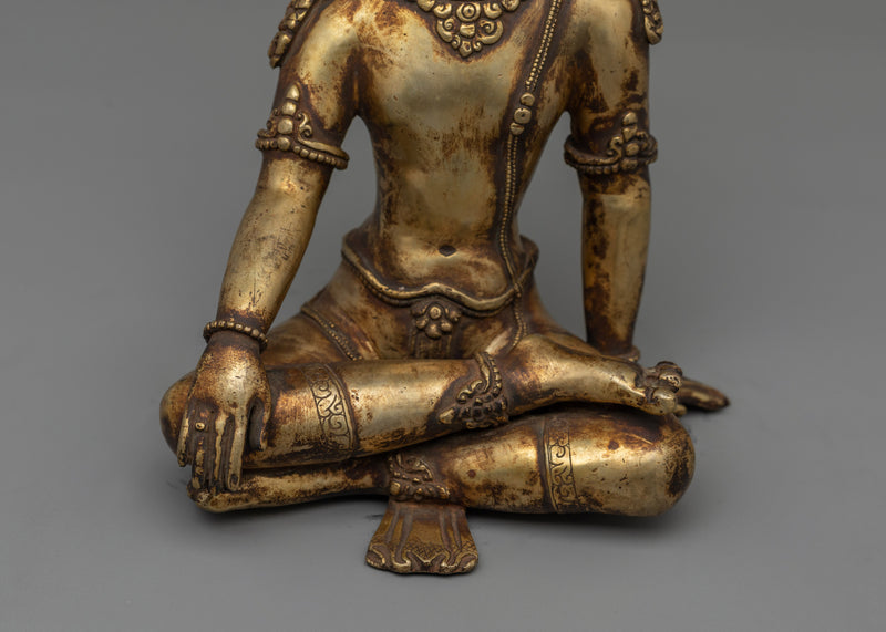 Handmade Sculpture of God of Lightning Indra | Deity of Power, Protection and Prosperity