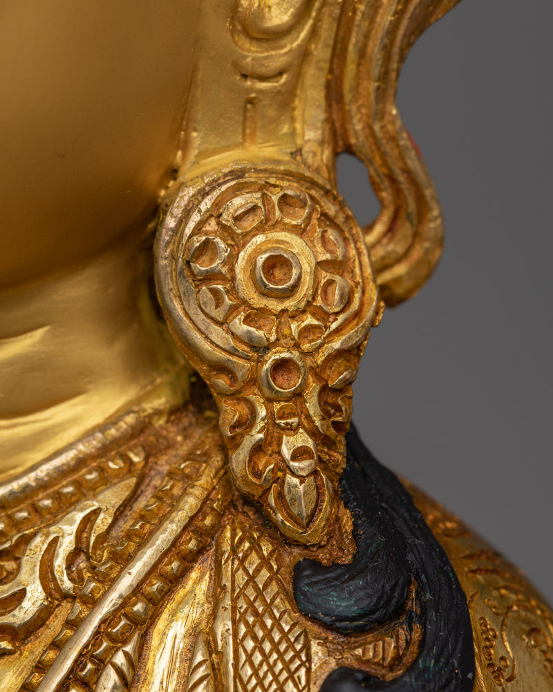 Himalayan Four-Armed Chenrezig Figurine | Buddha of Healing and Mercy