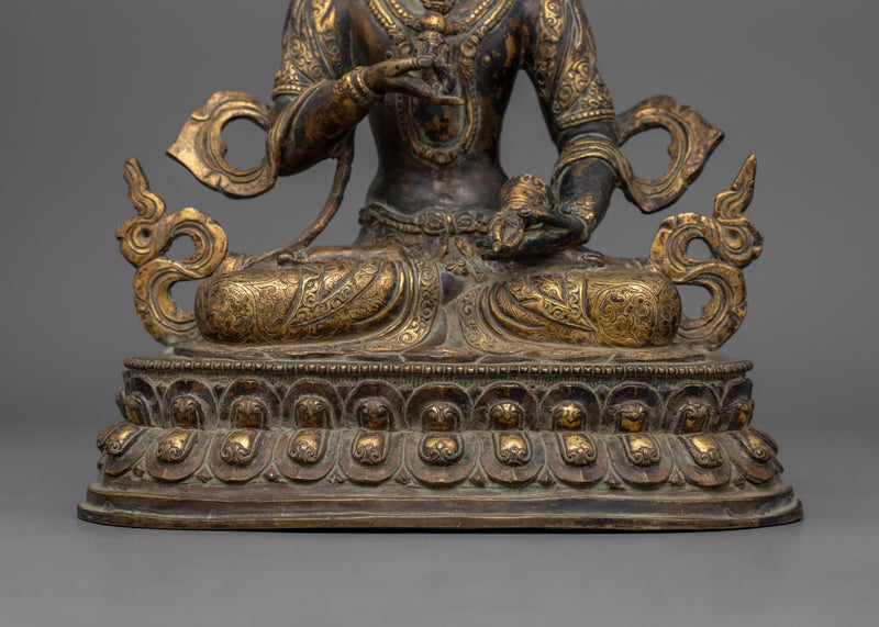 Antique Finish Dorje Sempa Deity | Also Known as Vajrasattva