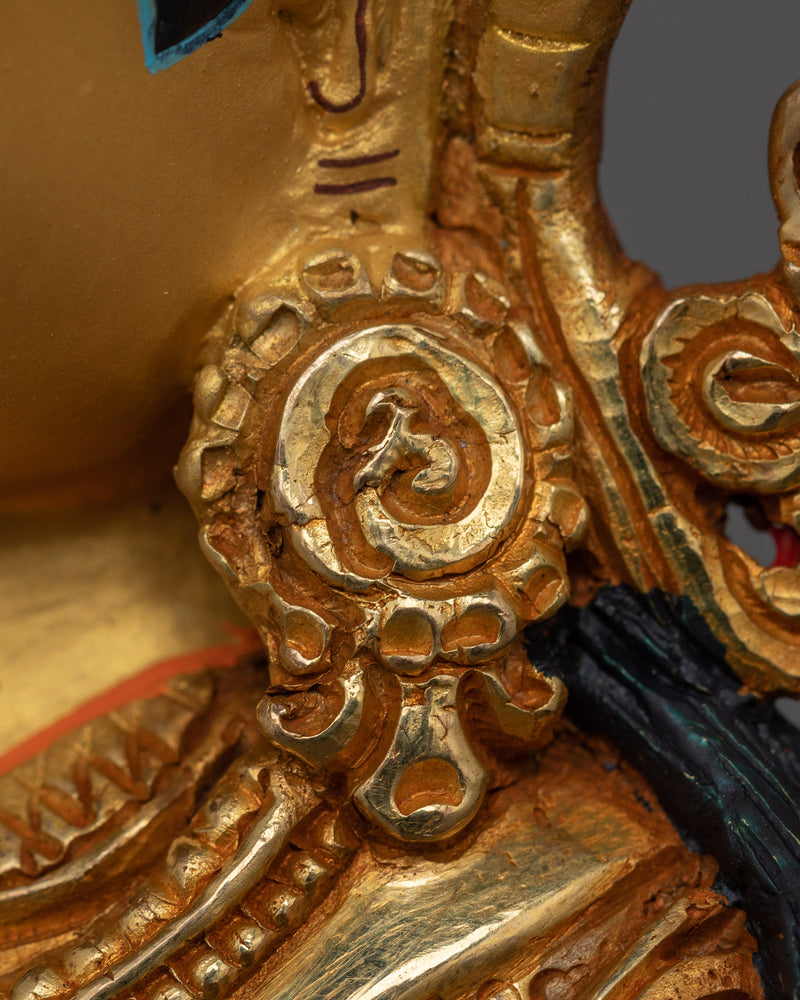 Sculpture of Standing Guru Rinpoche | The Lotus-Born Guru of the Himalayas