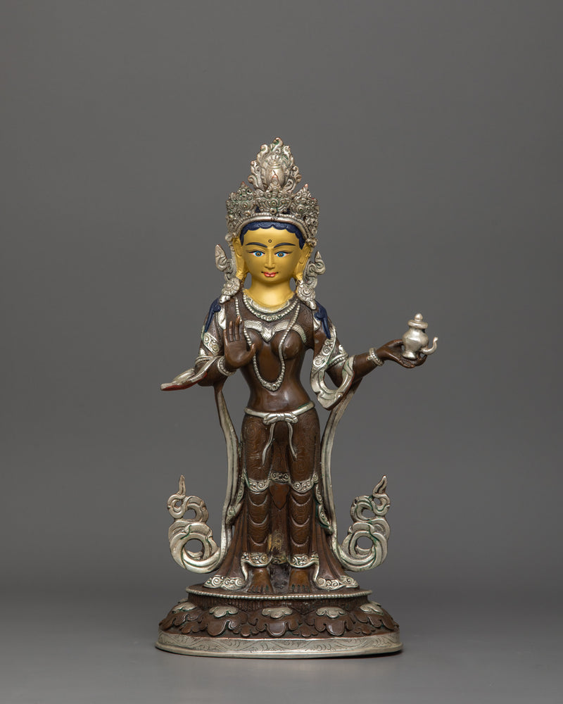 Figurines of Yeshe Tsogyal and Mandarva | Tibetan Queens of Wisdom and Compassion