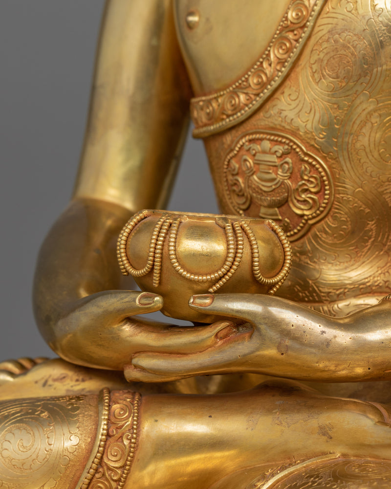 The Buddhist Figurine of Amitabha Buddha | Buddha of Infinite Light and Compassion