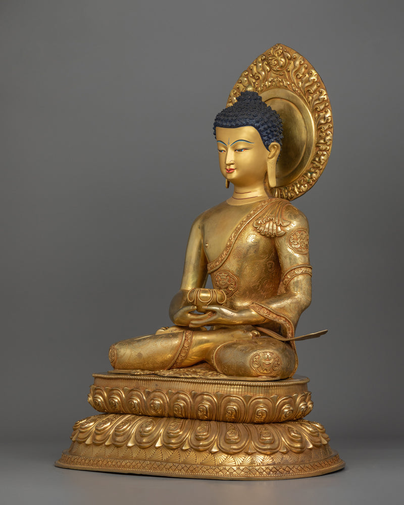 The Buddhist Figurine of Amitabha Buddha | Buddha of Infinite Light and Compassion