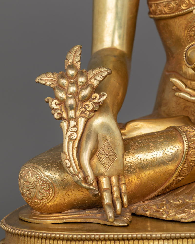 Himalayan Healing Buddha Figurine | The Buddha of Healing and Enlightenment