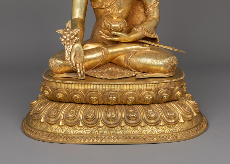 Himalayan Healing Buddha Figurine | The Buddha of Healing and Enlightenment