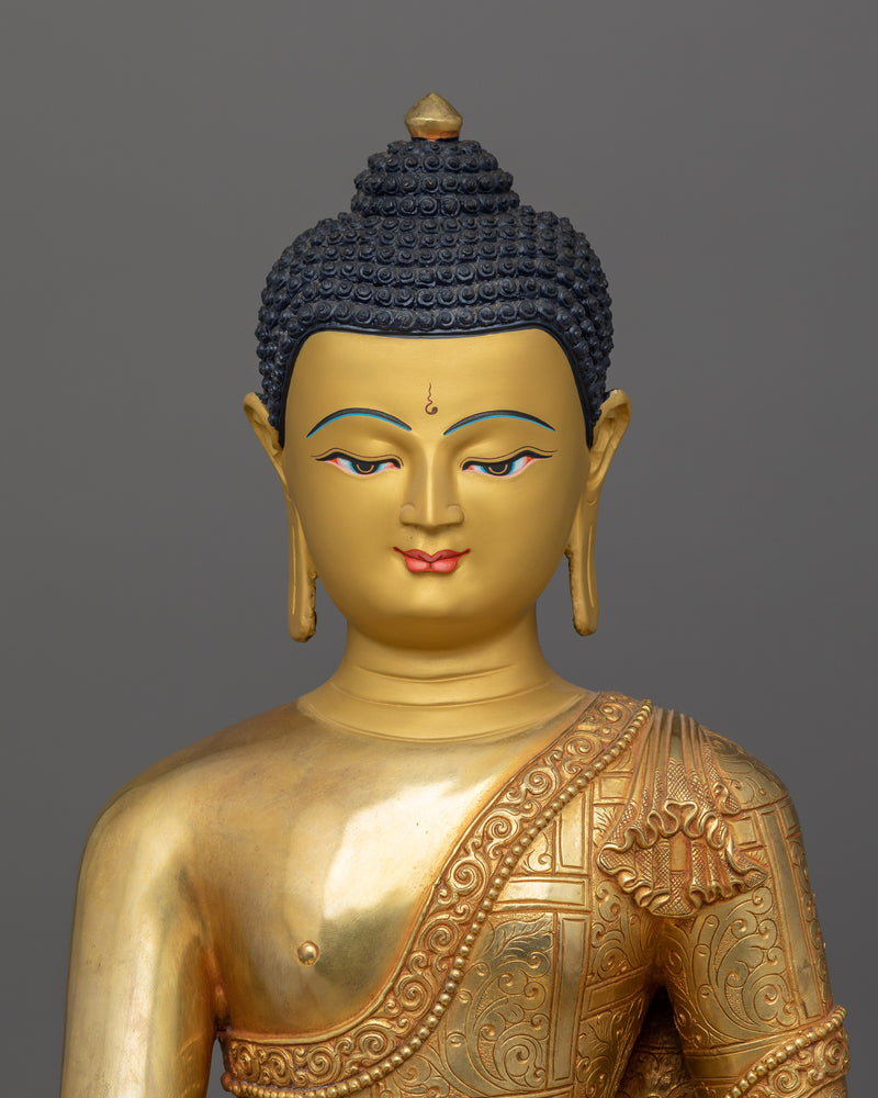 Himalayan Sculpture of Bhaisajyaguru Buddha | Healing Bodhisattva Deity