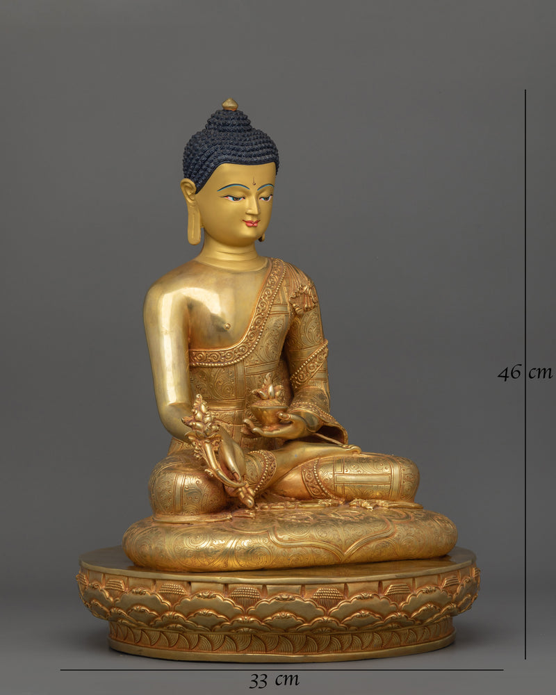 himalayan-sculpture-of-bhaisajyaguru-buddha