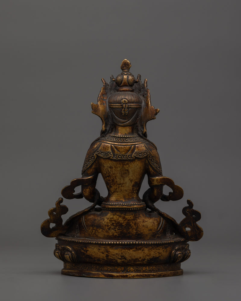 Historical Longevity Deity Amitayus | Made in Nepal