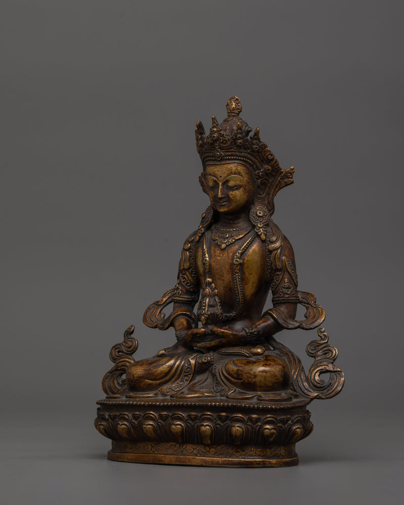 Historical Longevity Deity Amitayus | Made in Nepal