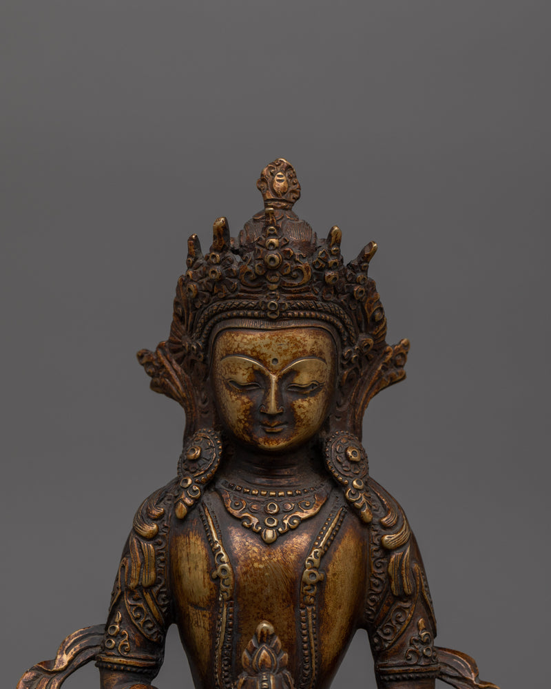 Historical Longevity Deity Amitayus | Made in Nepal